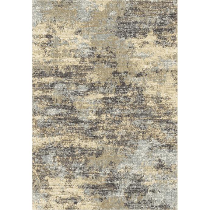 Dynamic Rugs 989783 6220 Horizon 6 Ft. 7 In. X 9 Ft. 6 In. Rectangle Rug in Taupe/Cream